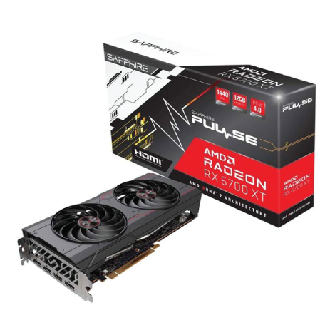 Sapphire PULSE AMD Radeon RX 6700 XT 12GB Graphics Card